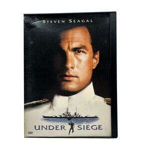 Under Siege DVD Steven Seagal Action Thriller Rated R Warner Bros. Pictures